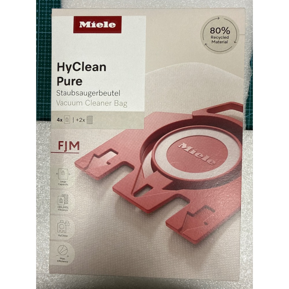 德國輸入  (GN藍)Miele HyClean 3D 真空集塵袋 / SF-HA 50 空氣清淨濾網-規格圖4