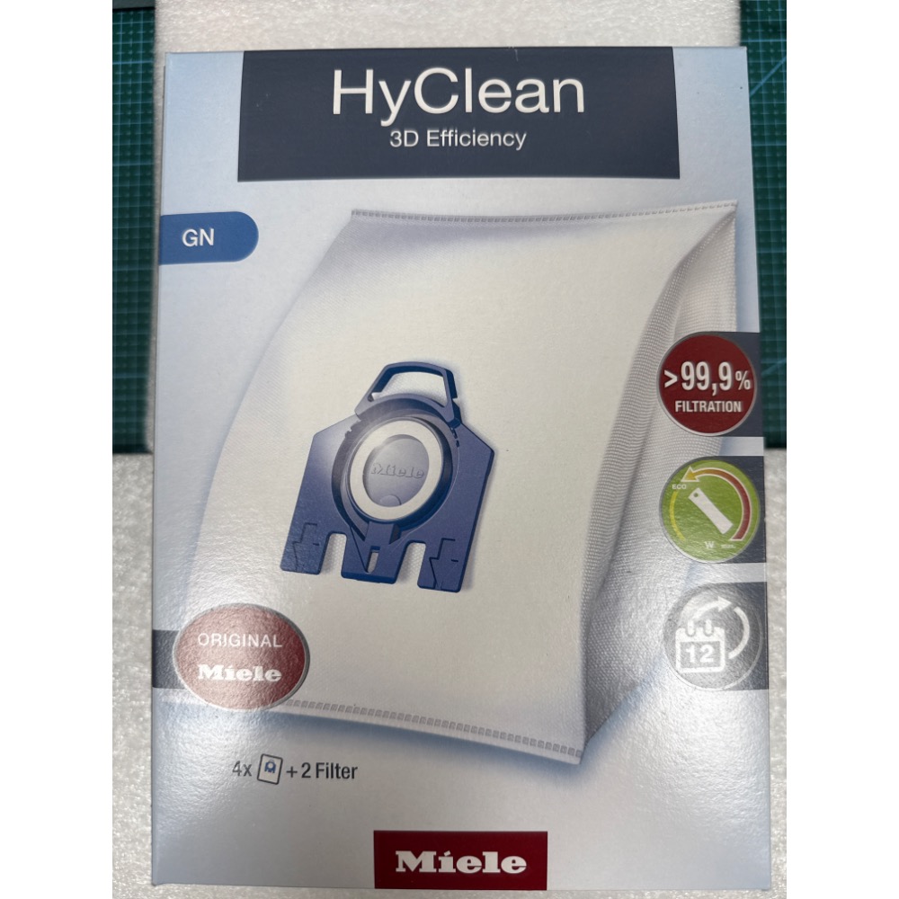 德國輸入  (GN藍)Miele HyClean 3D 真空集塵袋 / SF-HA 50 空氣清淨濾網-規格圖4
