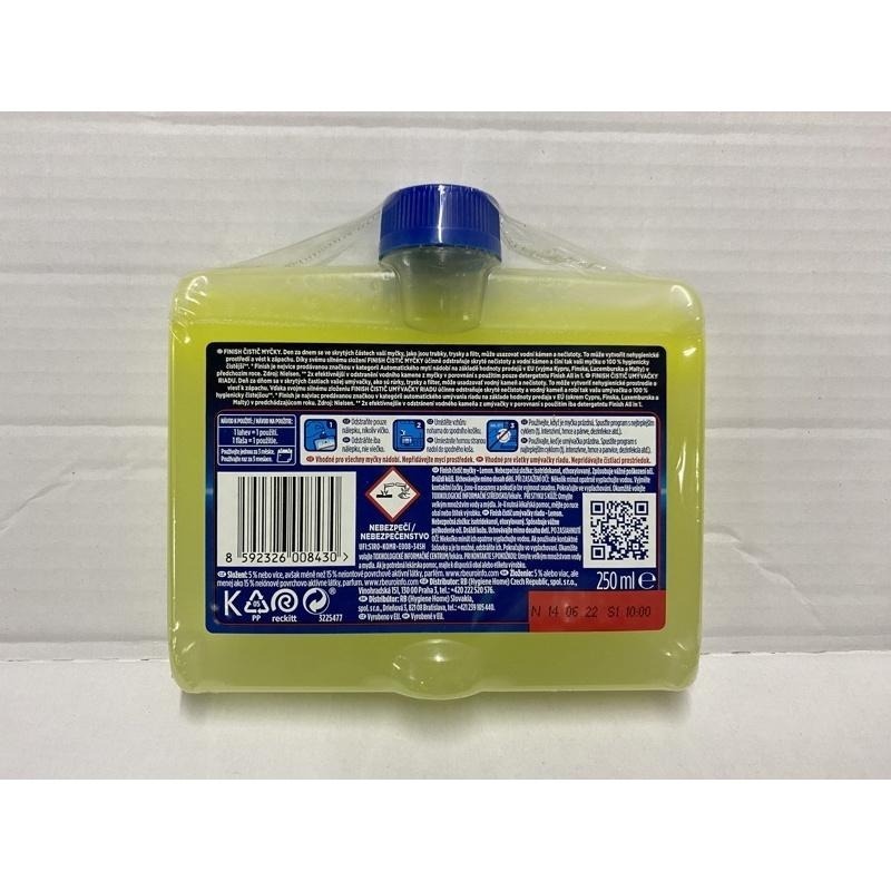 ＊滿額免運* 德國輸入 德國FiNiSh 洗碗機 清潔劑(檸檬/原味) 250ml-細節圖3