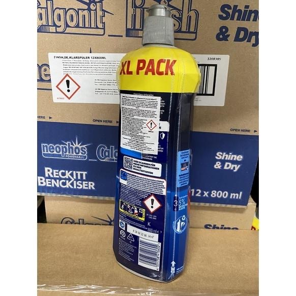 滿額免運～原裝真品輸入 德國原裝FiNiSh 洗碗機 光潔劑800ml (非台灣 亮碟 公司貨 )潤乾-細節圖3