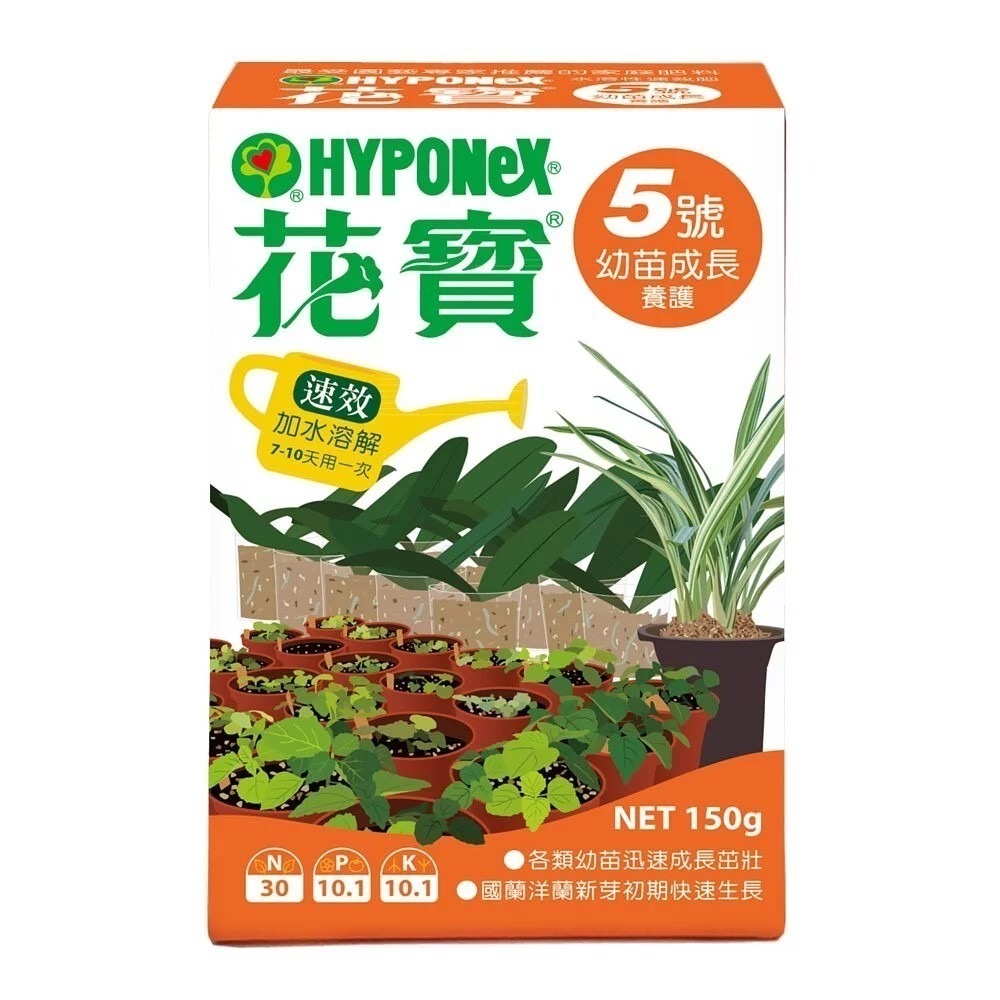 【花寶】1~5號 150g 液態肥 速效肥料 開花 幼苗 室內 觀察 園藝 肥料 植物用-細節圖5