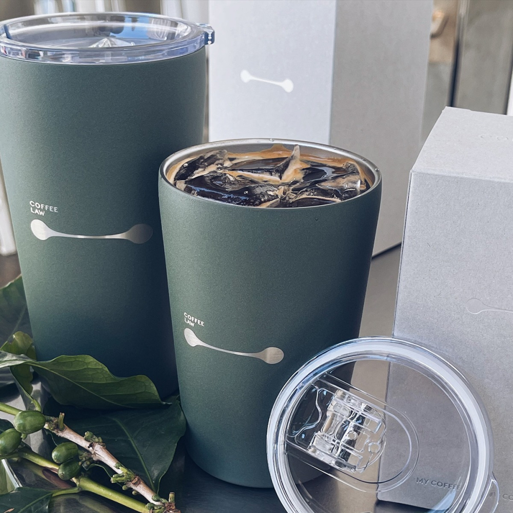 COFFEE LAW 不鏽鋼雙層隨行杯 (含杯蓋)-細節圖2