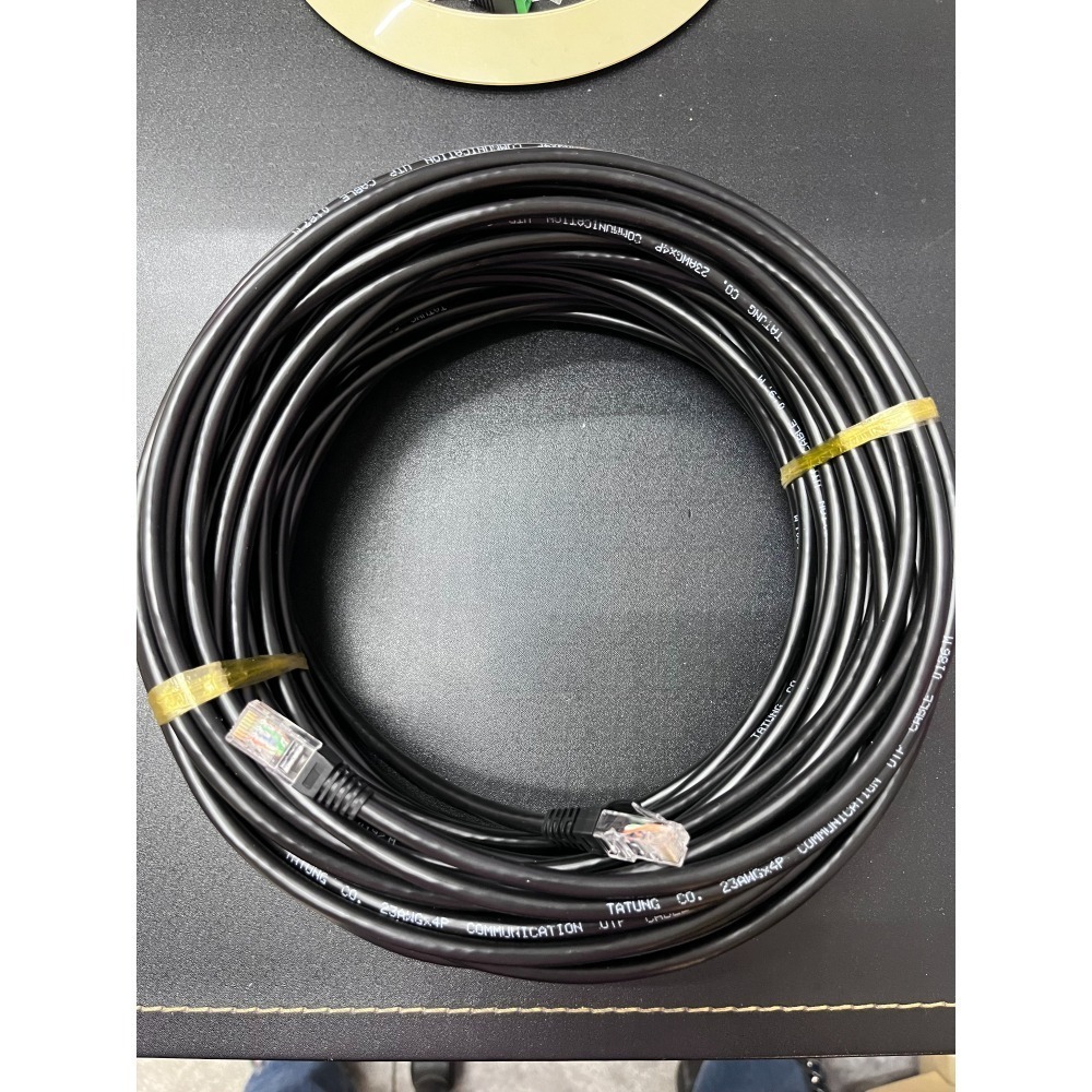 大同網路線 Cat6(23AWG) 5米10米15米20米25米30米50米 UTP室外線PE兩端壓上水晶頭及護套-細節圖2