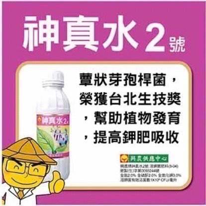 [意足](甜滋滋組合包) 興農 神真水2號 + 鉀真好（高鉀 即溶肥） 增加番茄、草莓、芭樂等水果甜度-細節圖3
