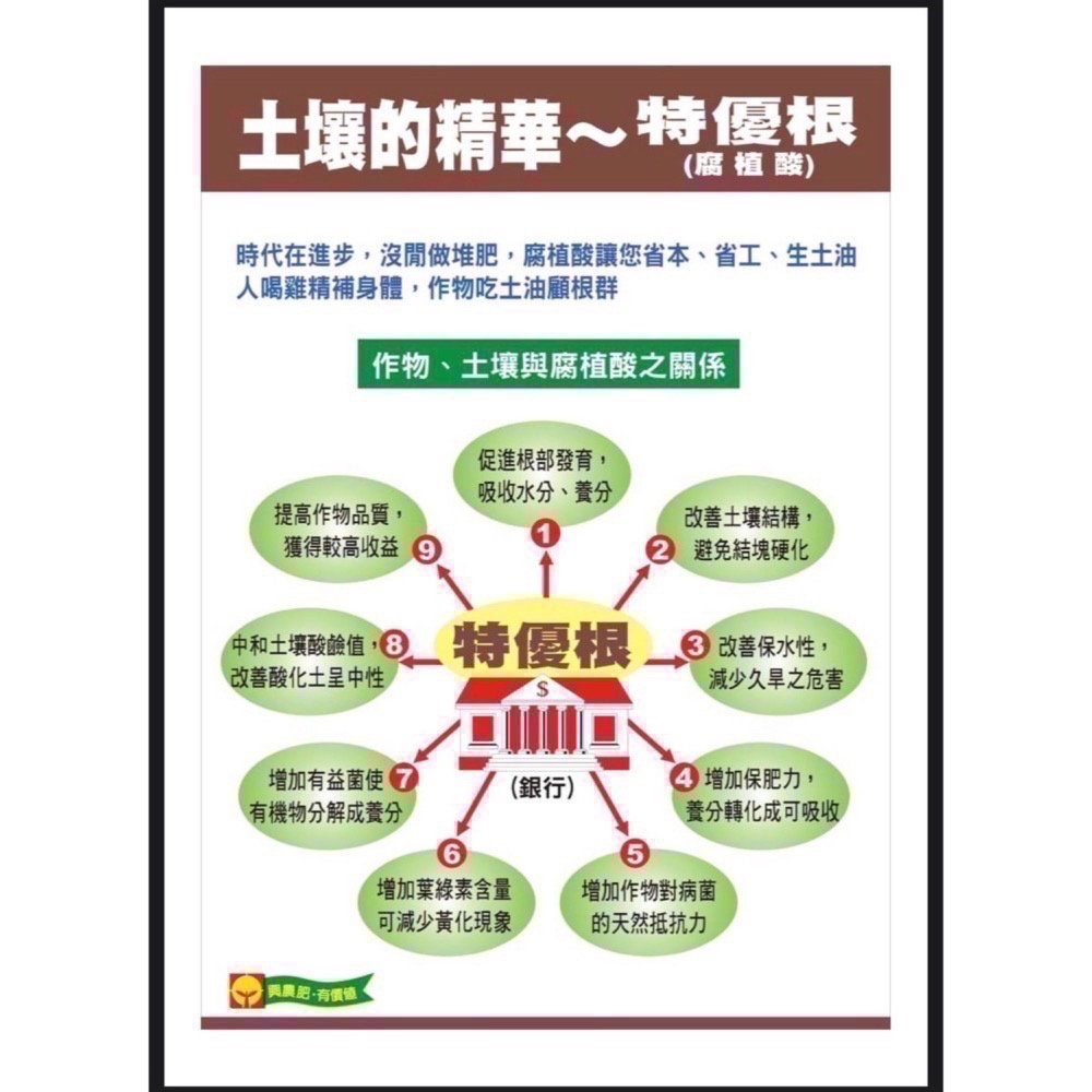 [意足](改善地力、增加肥效吸收組合)  興農 善玉肥552 + 金優根 開根 溶磷 助開花 抗逆境-細節圖6