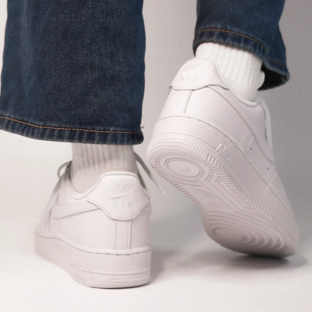 Nike Air Force 1 低筒 全白 男運動休閒鞋 CW2288-111 DD8959-100-細節圖2