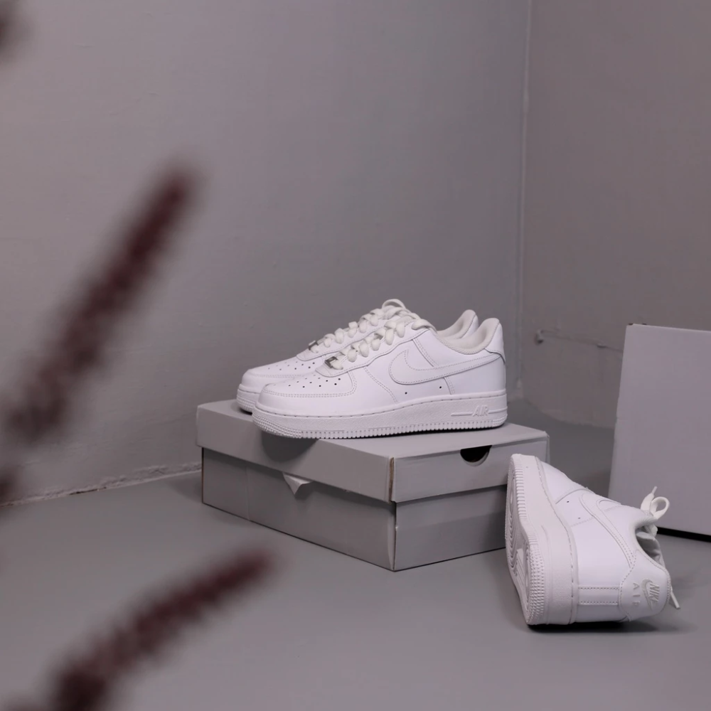 Nike Air Force 1 低筒 全白 男運動休閒鞋 CW2288-111 DD8959-100-細節圖3