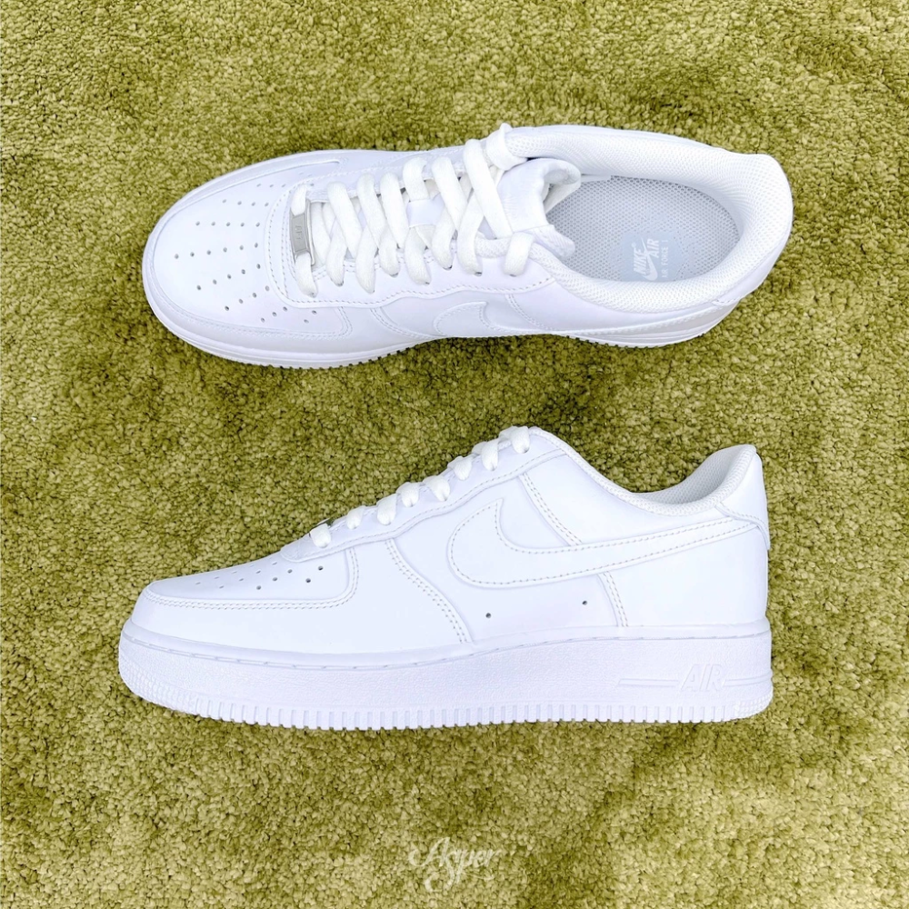 Nike Air Force 1 低筒 全白 男運動休閒鞋 CW2288-111 DD8959-100-細節圖5
