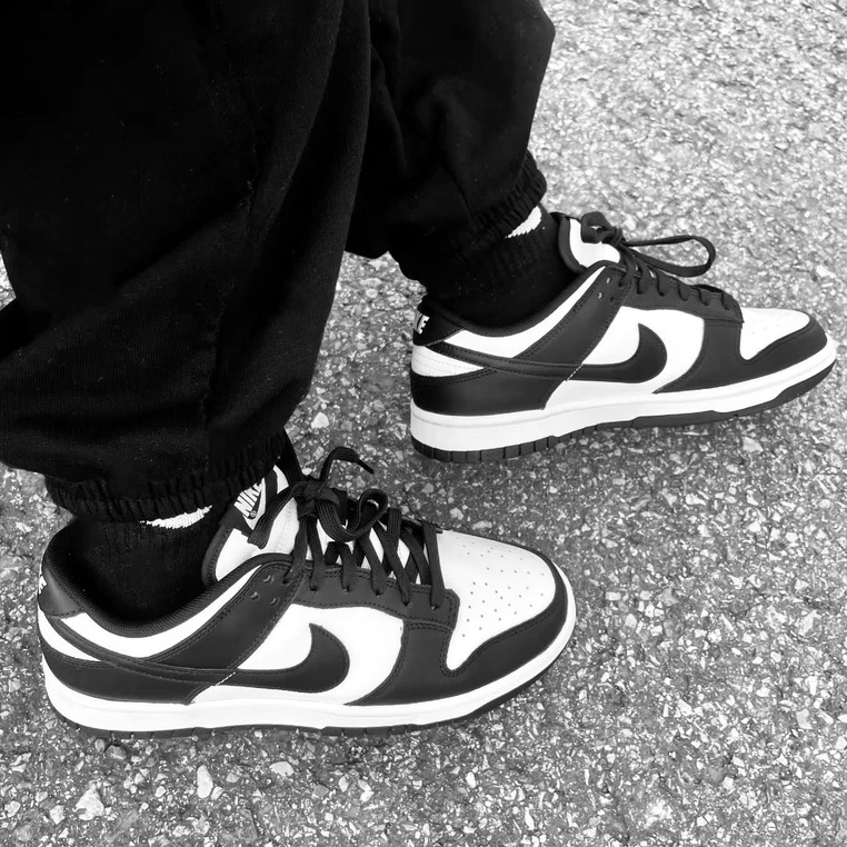 NIKE DUNK LOW 黑白 熊貓 HF5441-100/DD1503-101-細節圖4