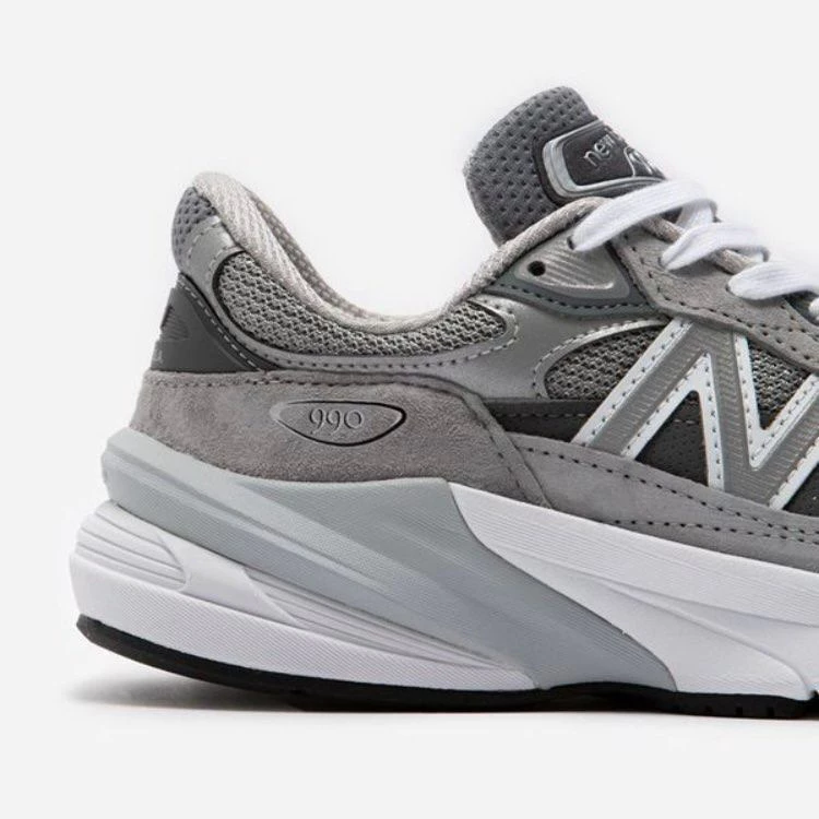 NEW BALANCE M990V6 3M 美國製 M990GL6 D楦 灰 麂皮 990V6 GL6-細節圖3