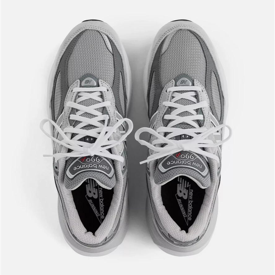 NEW BALANCE M990V6 3M 美國製 M990GL6 D楦 灰 麂皮 990V6 GL6-細節圖7