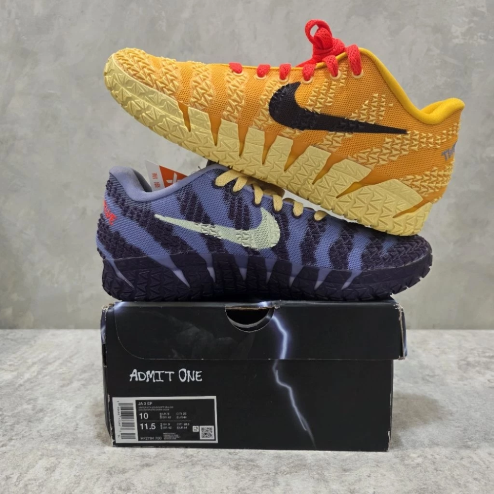 Nike耐克JA3 EP莫蘭特三代男款實戰耐磨緩震灰白籃球鞋HF2794-100-規格圖5