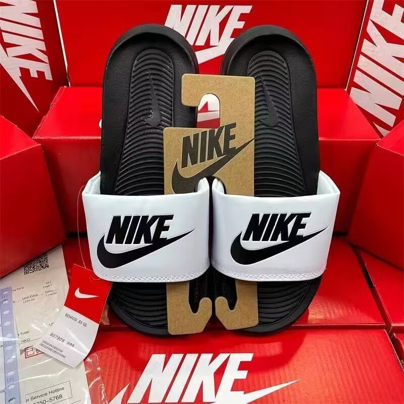 男子緩震一字拖秋季室內休閒拖鞋NIKE VICTORI ONE CN9675-規格圖9