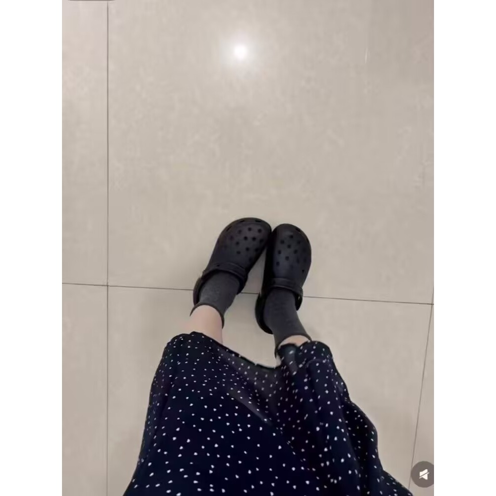 Crocs classic clog經典款洞洞鞋男女款一腳蹬多色運動休閒涼拖鞋10001-細節圖6
