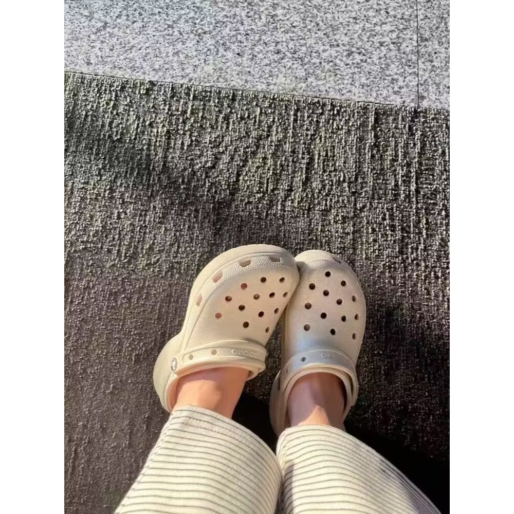Crocs classic clog經典款洞洞鞋男女款一腳蹬多色運動休閒涼拖鞋10001-細節圖8