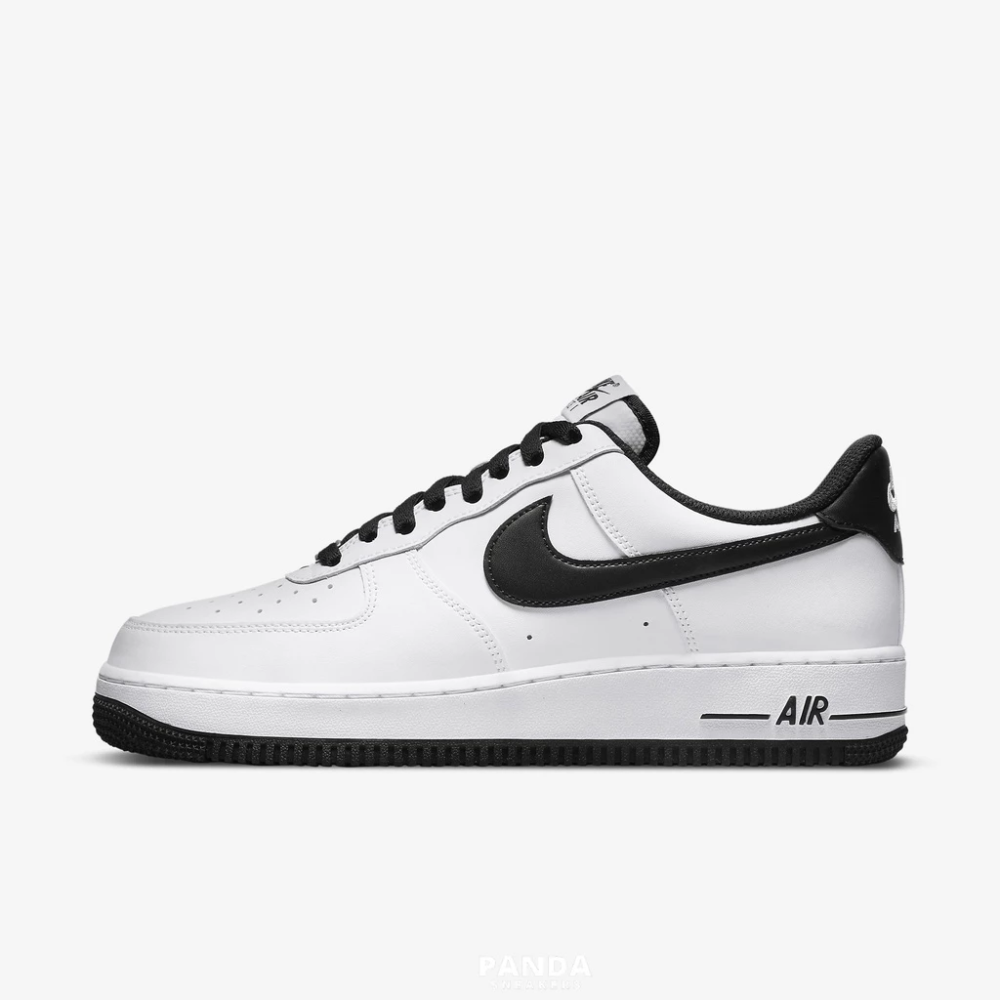 NIKE AIR FORCE 1 07 WHITE BLACK 白黑 經典 男女鞋 休閒 DH7561-102-細節圖2