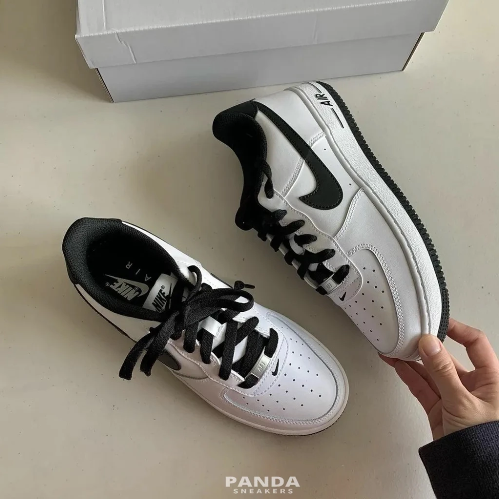NIKE AIR FORCE 1 07 WHITE BLACK 白黑 經典 男女鞋 休閒 DH7561-102-細節圖7