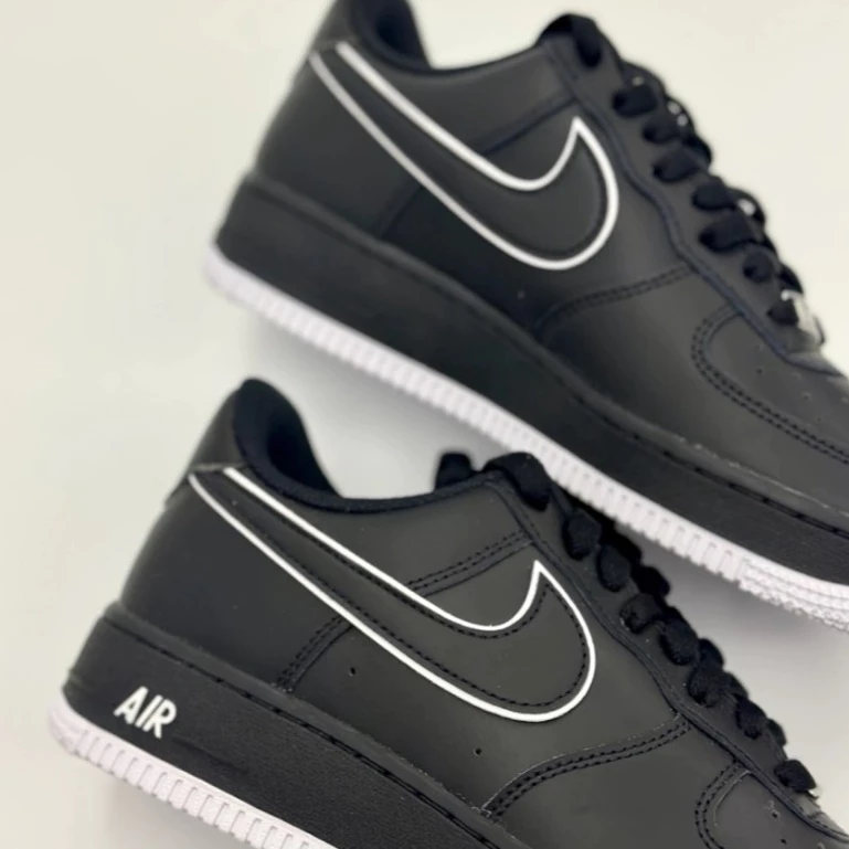 Nike Air Force 1 Low ＇07 空軍一號 休閒鞋 厚底增高鞋黑 DV0788-002-細節圖5