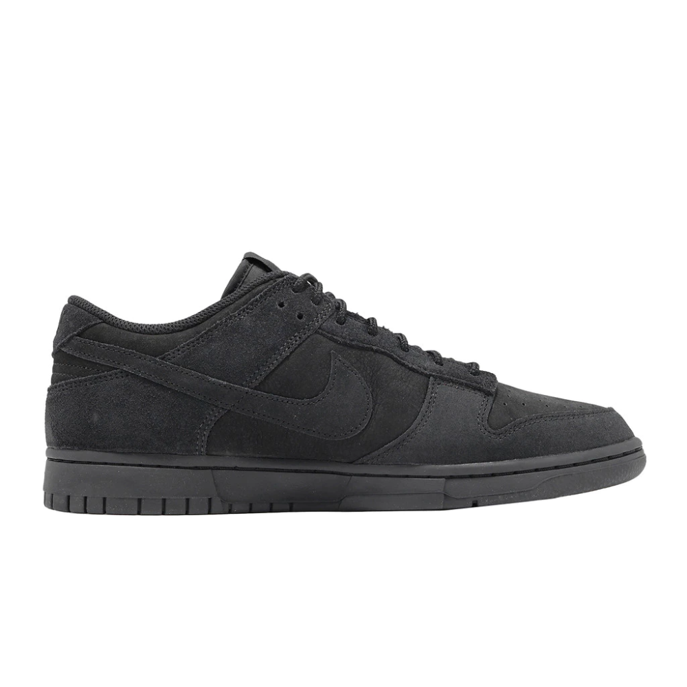 Nike 休閒鞋 Dunk Low Retro SE 男鞋 黑 麂皮 經典 IB6651-001-細節圖2