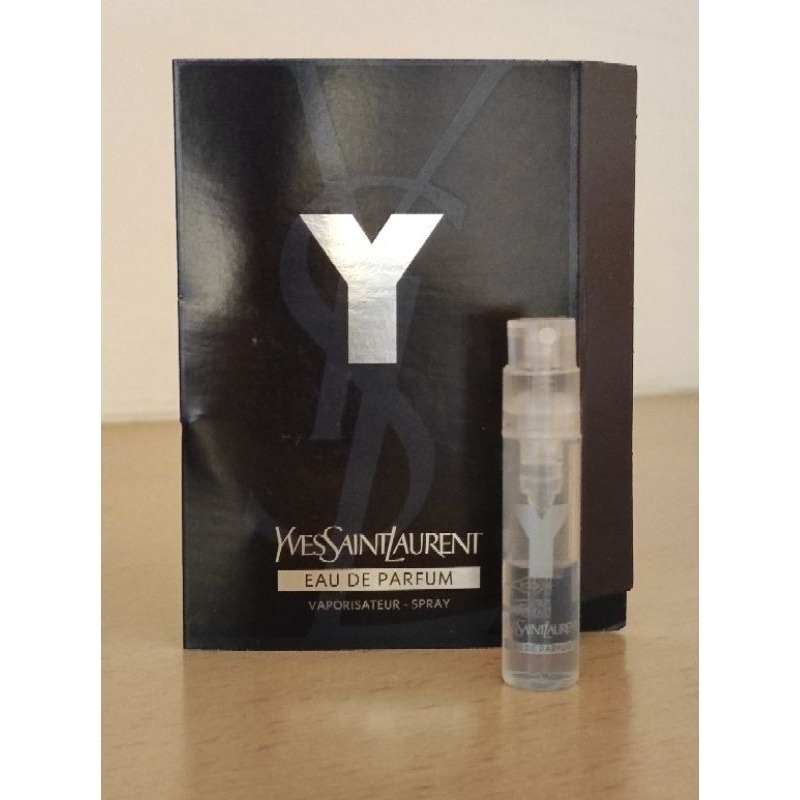 YSL 聖羅蘭 Y 男性淡香精/★噴式原廠針管1.2ml ★全新期效品-細節圖3