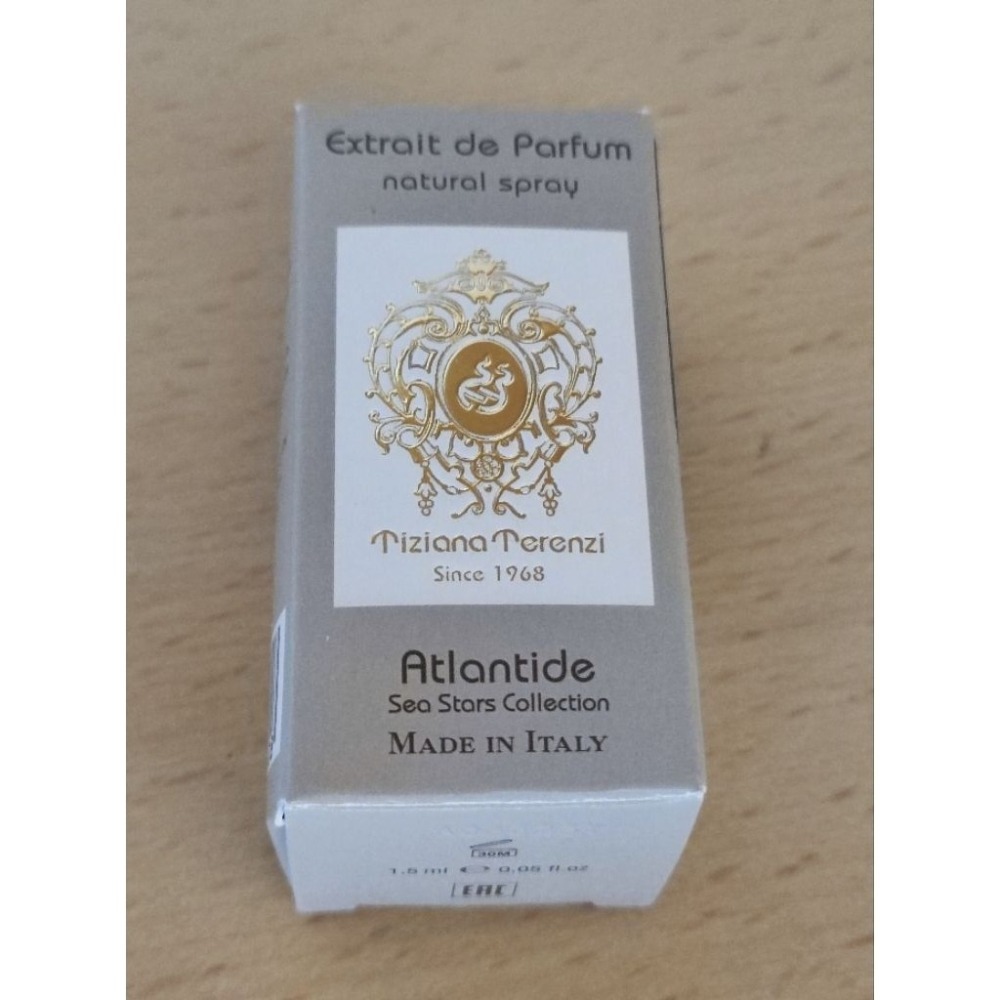 Tiziana Terenzi 蒂齊納泰倫斯 Atlantide 亞特蘭提斯Extrait原廠噴式針管 1.5ml★全新-細節圖3