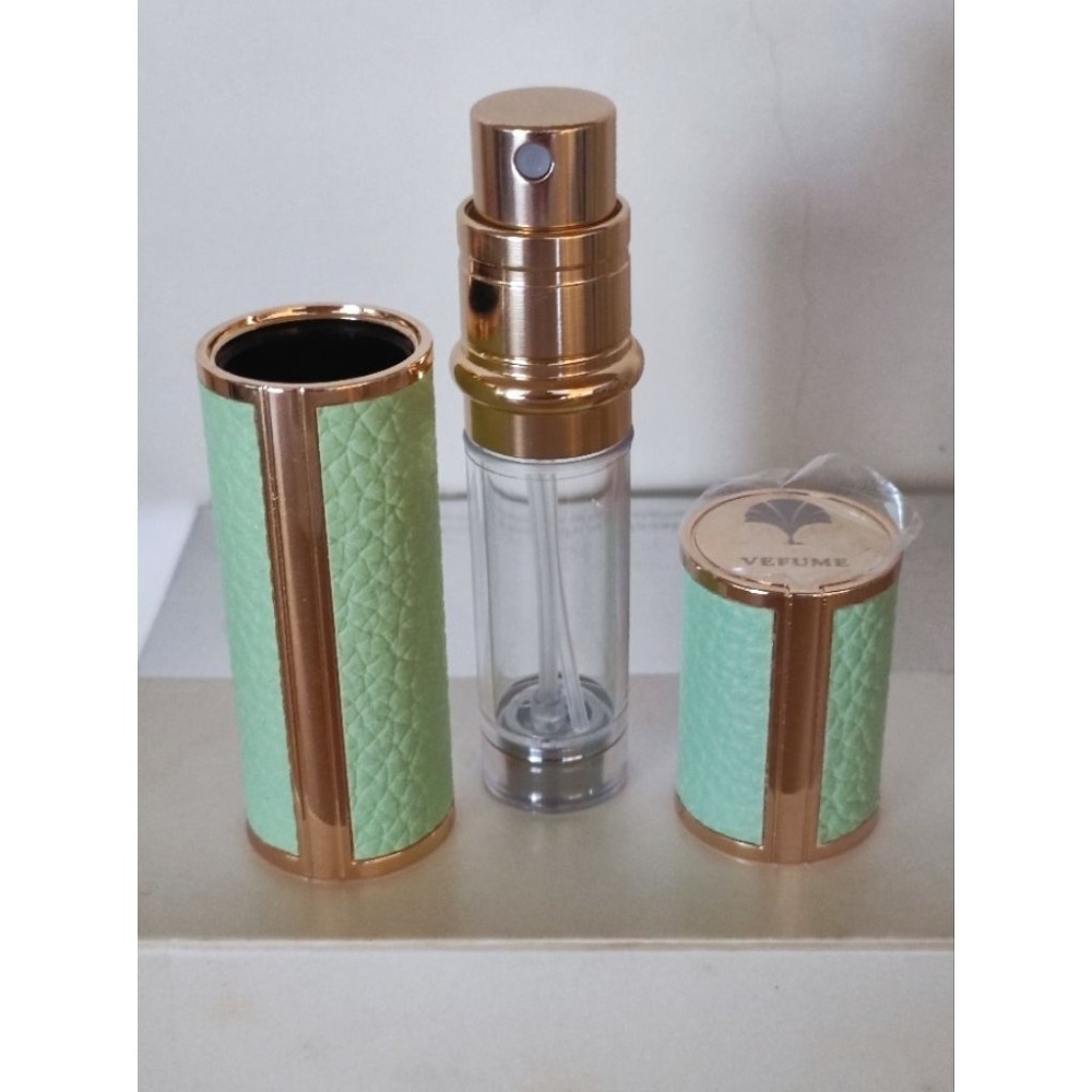 香水人生Vefume鋅合金香水分裝空瓶 春芽綠/曜夜黑/晴空藍/靛海藍★高質感香水分裝瓶5ml ★全新品-細節圖3