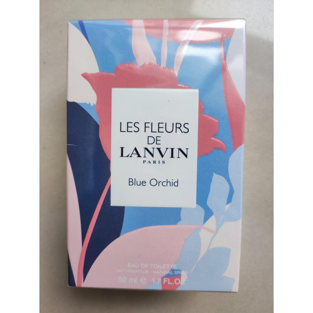 Lanvin Blue Orchid 浪凡 天晴蘭花女性淡香水50ml★全新正裝★送禮首選-細節圖2