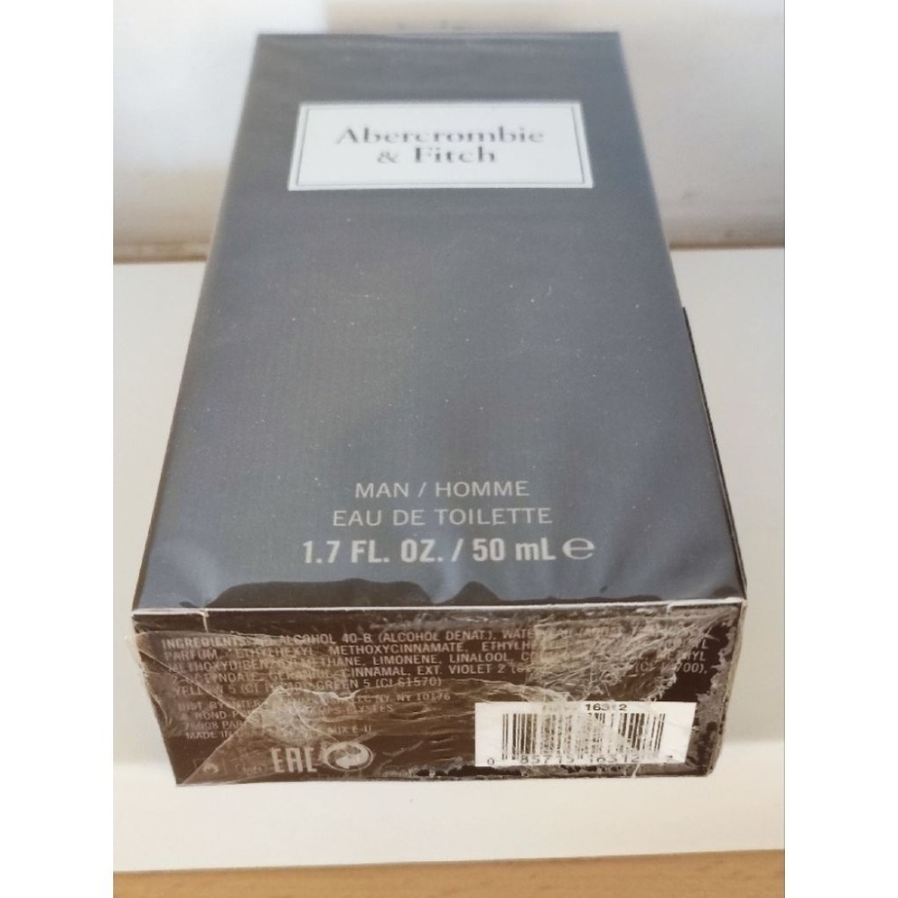 ABERCROMBIE & FITCH 同名經典男性淡香水50ml 全新正裝★封膜瑕疵-細節圖7
