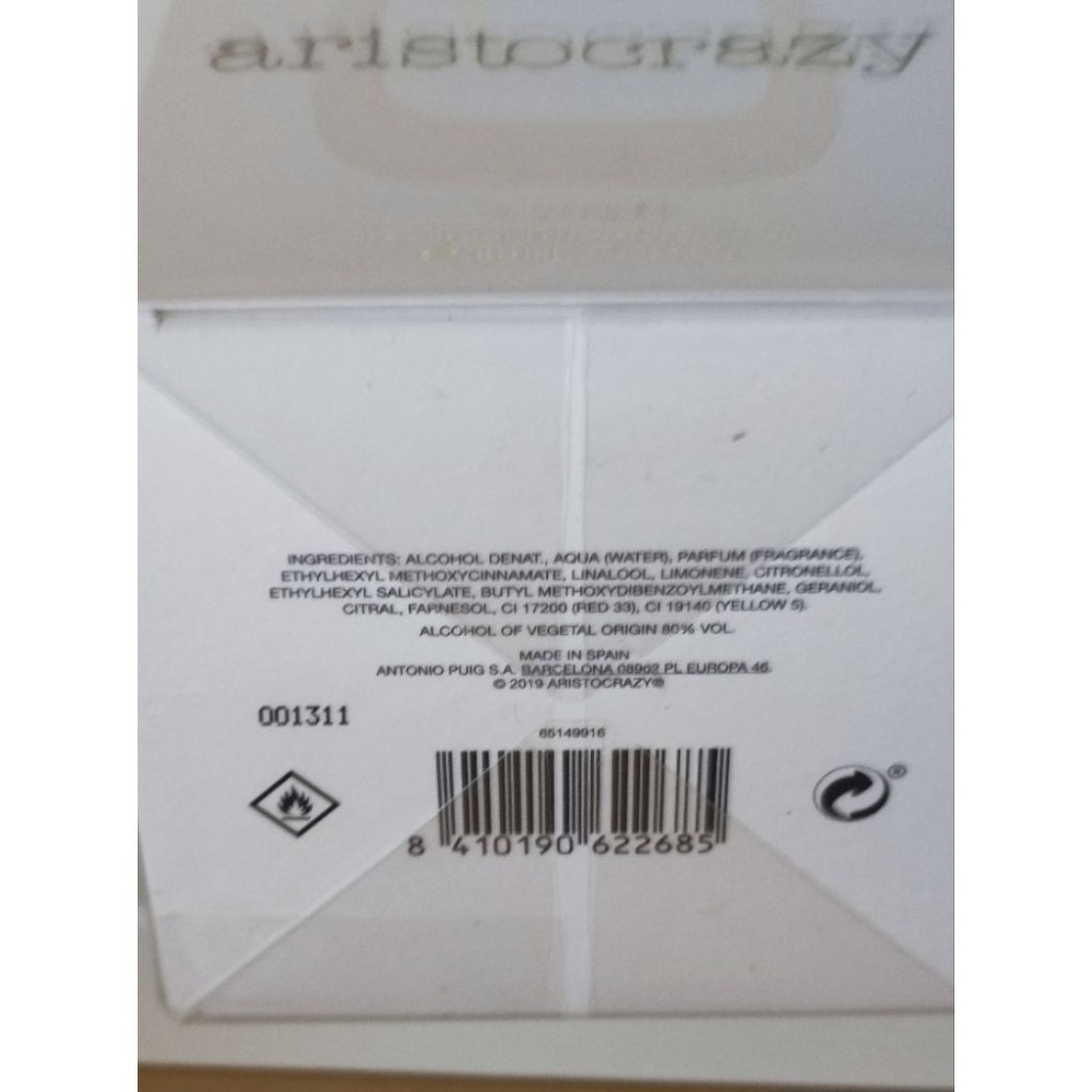 西班牙Aristocrazy WONDER蝴蝶女性淡香水80ml ★送禮首選★全新正裝-細節圖7