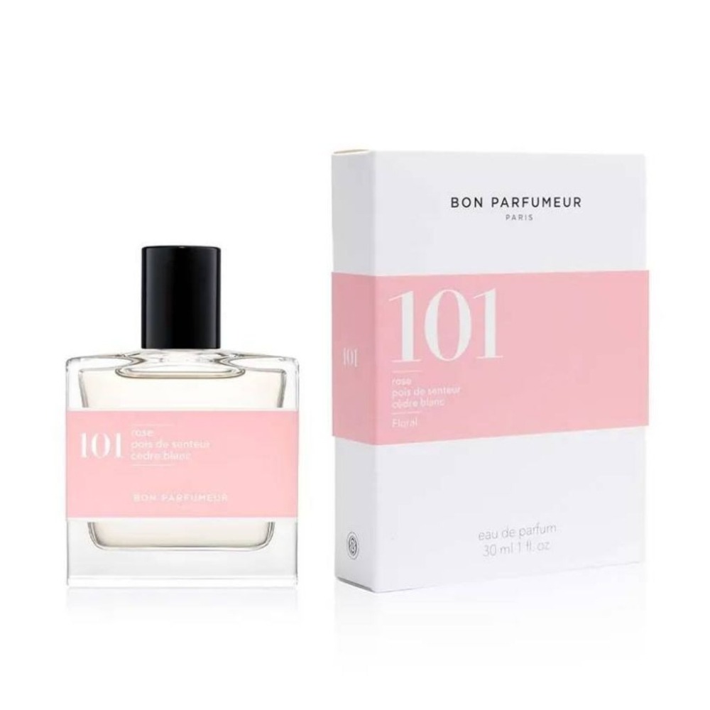 法國 Bon Parfumeur 101 私家玫瑰淡香精 玫瑰x甜豆x白雪松 30ml  ★全新正裝-細節圖2