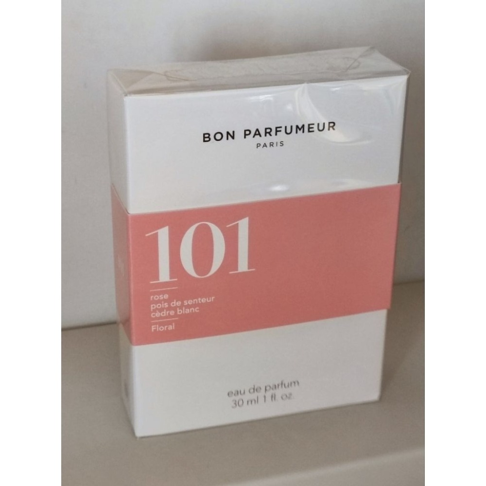 法國 Bon Parfumeur 101 私家玫瑰淡香精 玫瑰x甜豆x白雪松 30ml  ★全新正裝-細節圖4