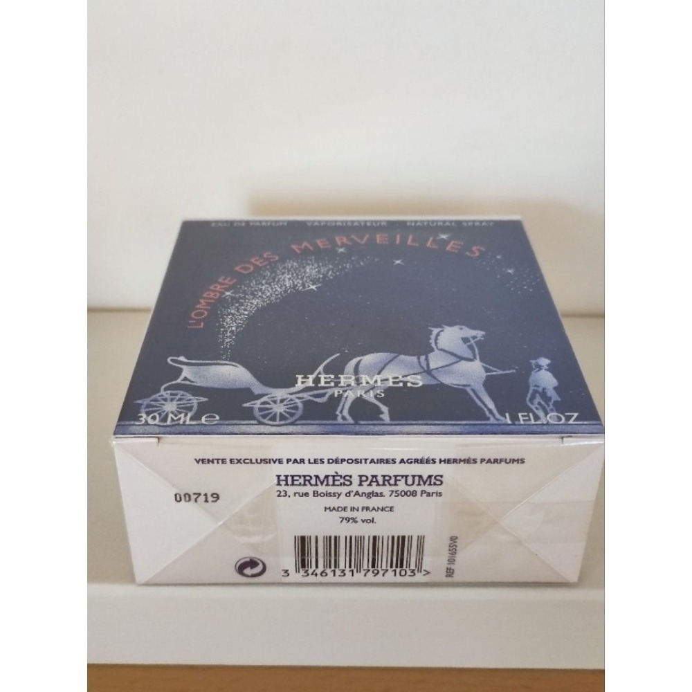 Hermes 愛馬仕 L＇ombre Des Merveilles 暗夜橘彩星光中性淡香精30ml 全新正裝★期效品-細節圖4