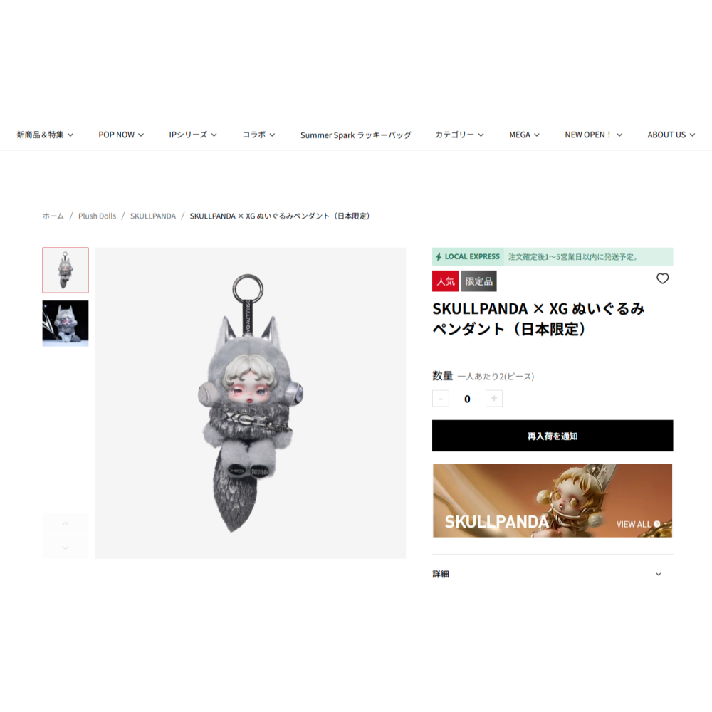 XG，世界巡迴10/17臺北小巨蛋 THE CORE 聯名閃卡+公仔現貨POP MART泡泡瑪特SKULLPANDA-細節圖11