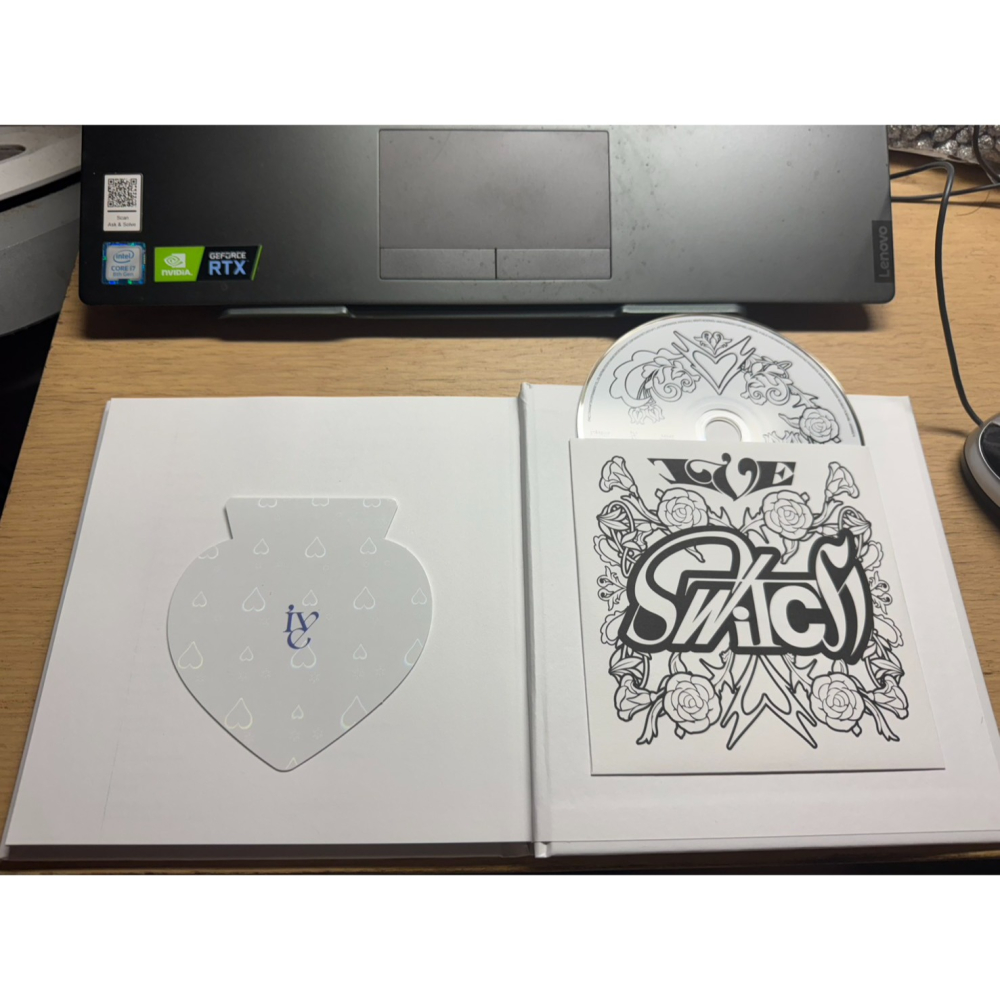 國外直送 IVE 全員親筆簽名 2nd SWITCH 專輯相簿 白色ON版 北市現貨 KPOP-細節圖4