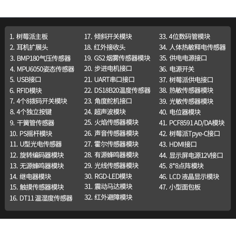 樹莓派 樹梅派 Raspberry Pi 4B 8GB 物聯網開發大全配  全新未用、加整合實驗開發板與範例-細節圖5
