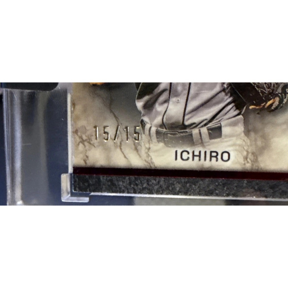 台北捷運站現貨 日本鈴木一朗 限量 15/15 稀有尾號 2025 Topps Museum Collection-細節圖3