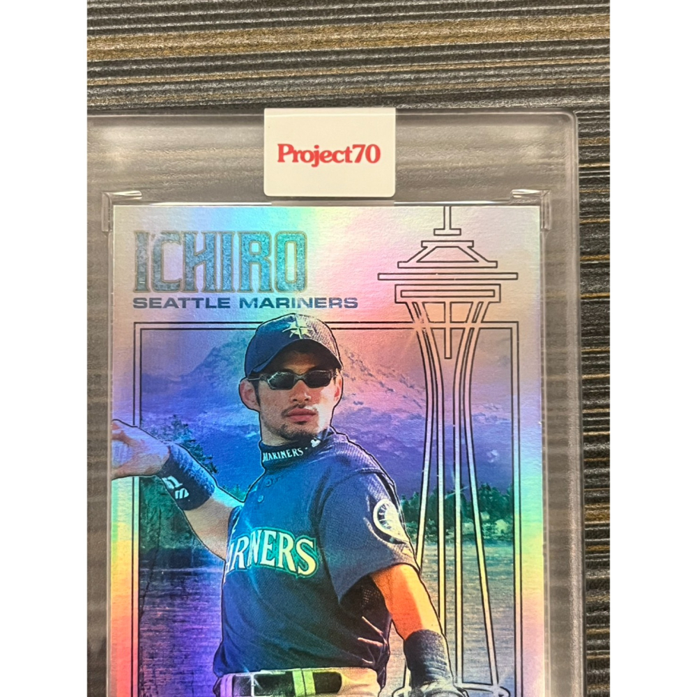 台北捷運站現貨 日本鈴木一朗 限量 20/70  Topps Project70系列 原裝殼-細節圖4