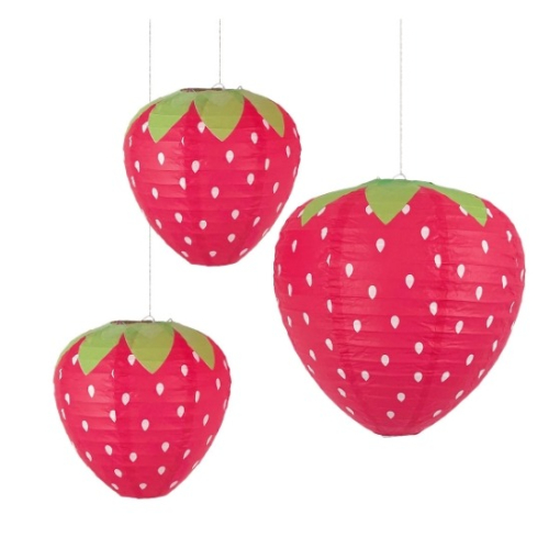 台灣燈會‧鹿港燈籠】草莓季-元宵節 草莓燈籠-紅色/粉紅色