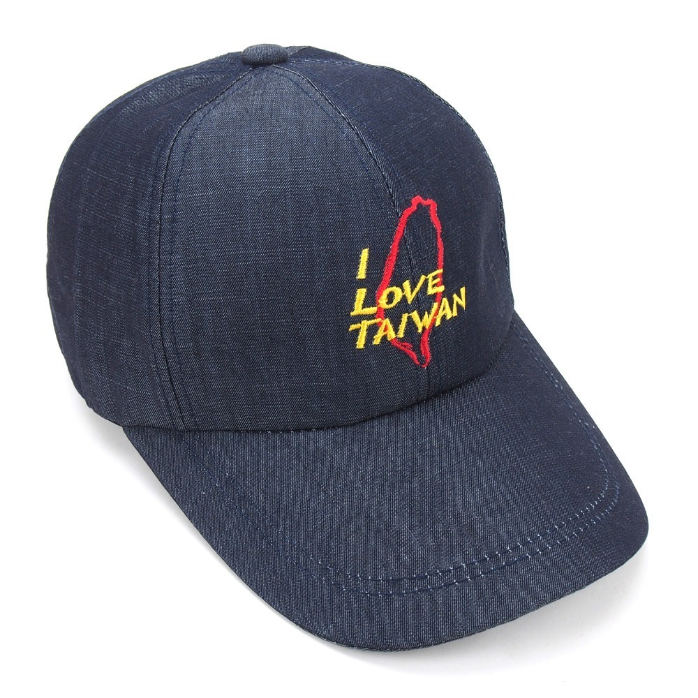 【晨豐商行】☆我是台灣人☆排汗布 休閒球帽/ I LOVE TAIWAN 台灣英文紀念帽/帽簷加長版-台灣製-細節圖5