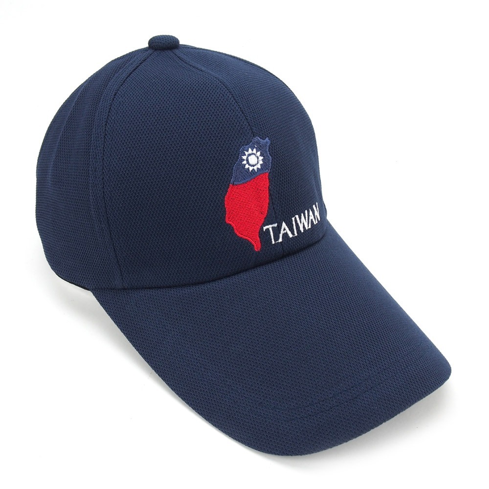 【晨豐商行】☆我是台灣人☆排汗布 休閒球帽/ 台灣國旗造型 TAIWAN紀念帽/帽簷加長版-台灣製-細節圖8