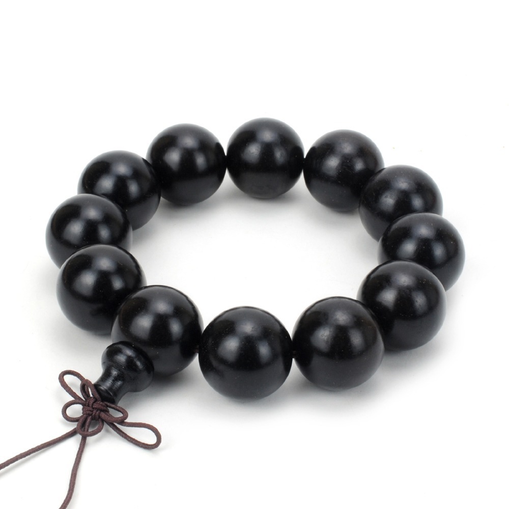 【晨豐商行】12顆 20mm佛珠 越南沉香.黑檀木.血壇木 崖柏木 手排 12顆佛珠手鍊 佛珠 手串 佛珠-規格圖6