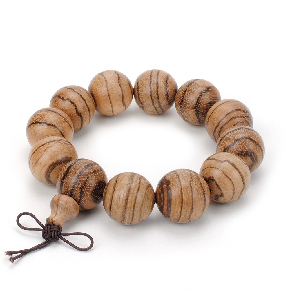 【晨豐商行】12顆 20mm佛珠 越南沉香.黑檀木.血壇木 崖柏木 手排 12顆佛珠手鍊 佛珠 手串 佛珠-規格圖6