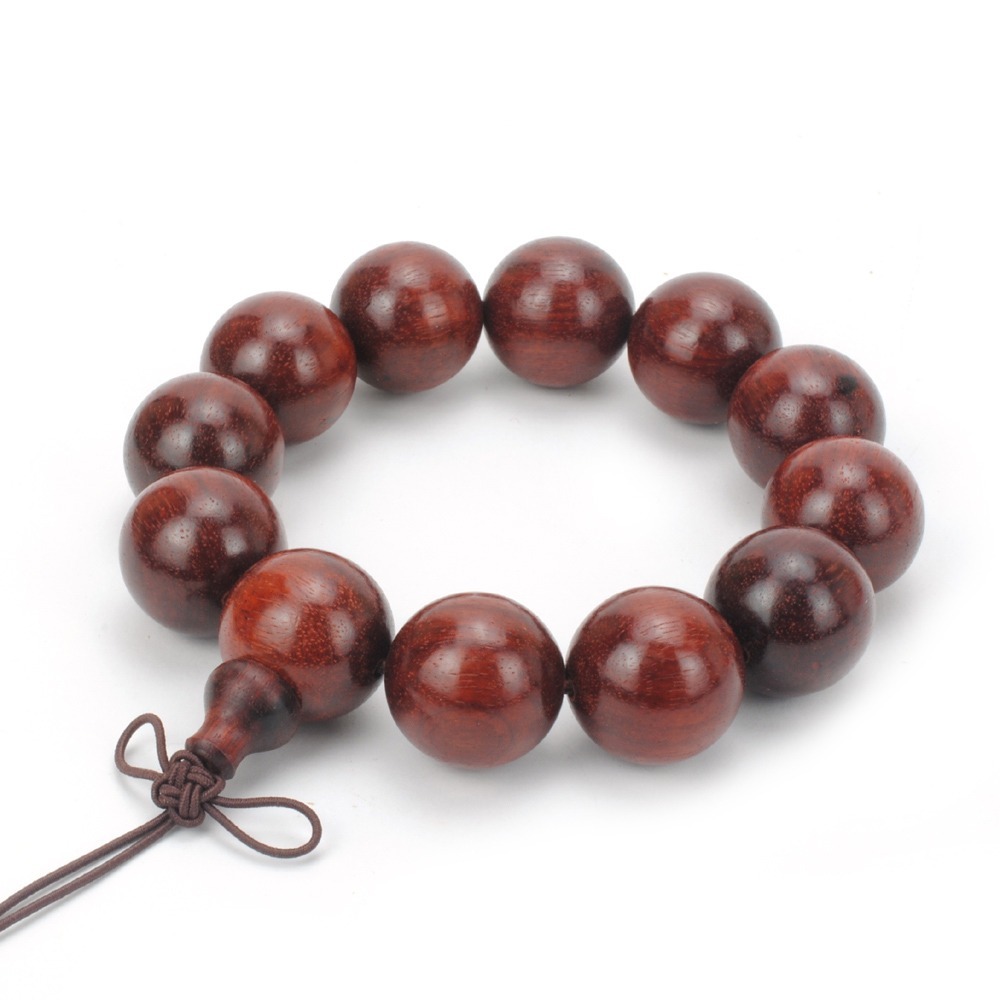 【晨豐商行】12顆 20mm佛珠 越南沉香.黑檀木.血壇木 崖柏木 手排 12顆佛珠手鍊 佛珠 手串 佛珠-規格圖6