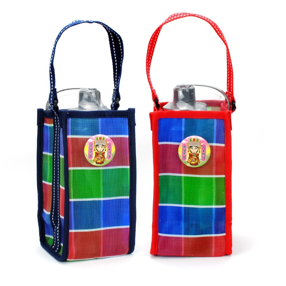 【晨豐商行】媽祖保佑茄芷環保袋 媽祖繞進飲料袋 飲料袋 茄芷袋 環保杯袋 環保飲料提袋(媽祖茄芷飲料杯袋)-細節圖2