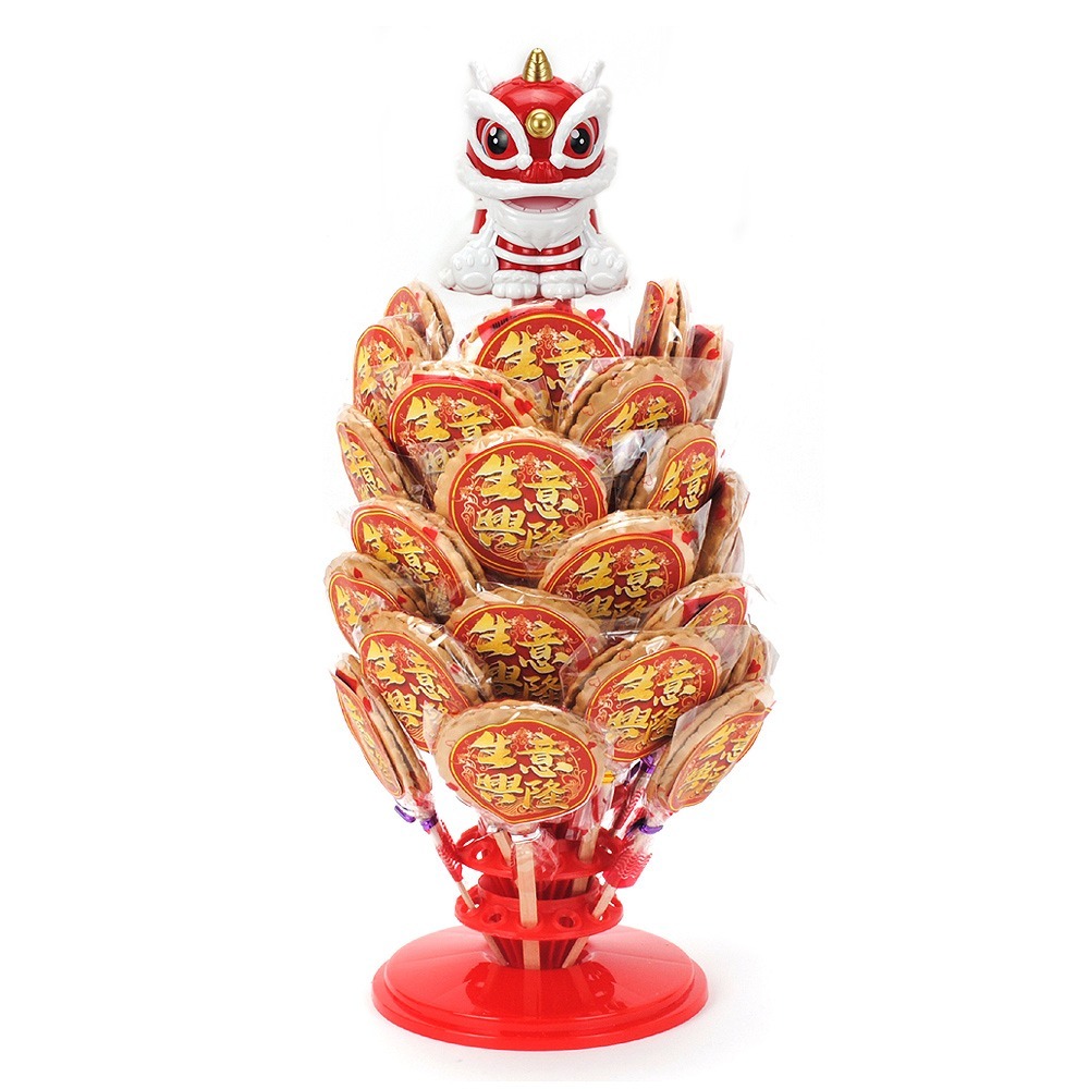 生意興隆30入麥芽餅高塔-單座