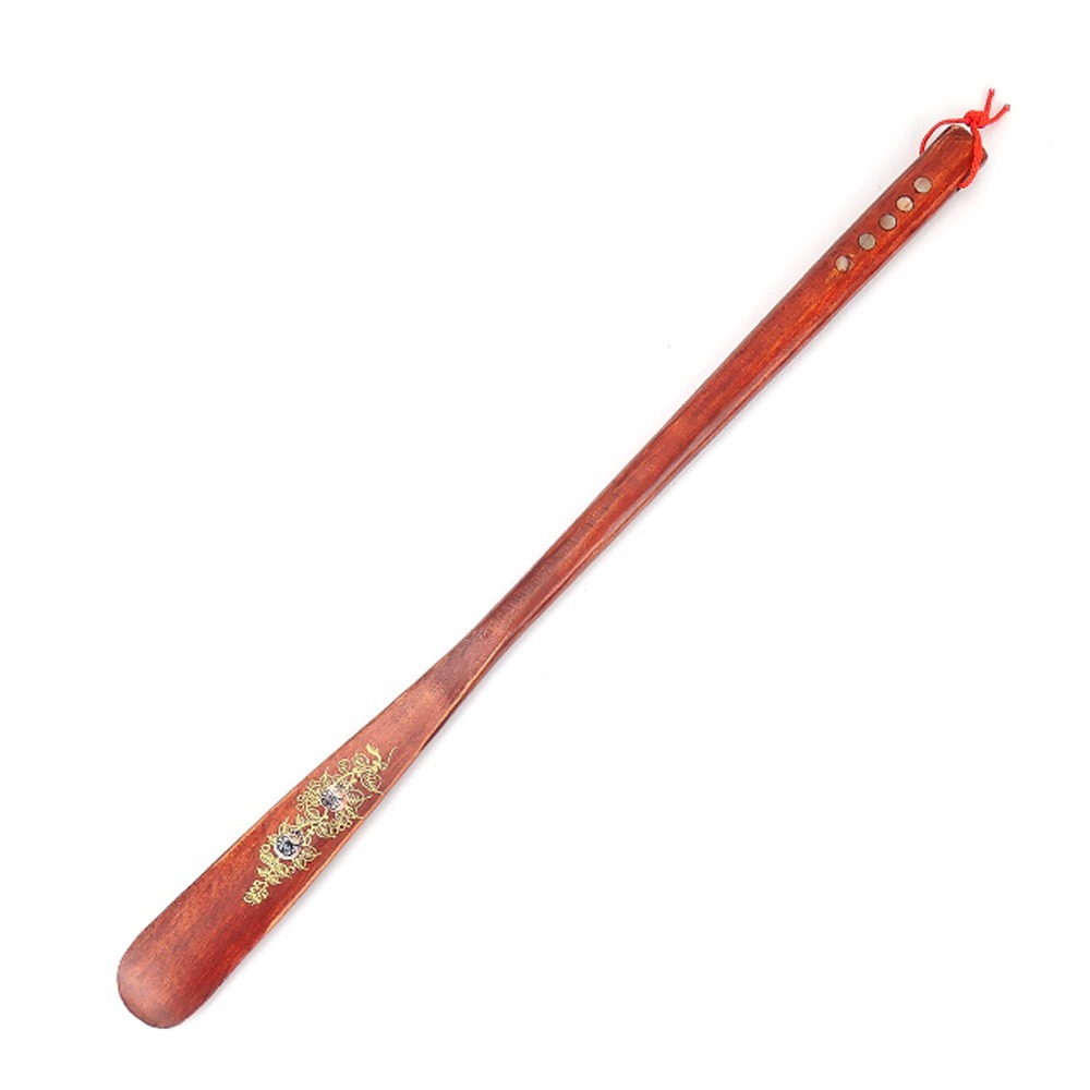 【晨豐商行】【晨豐商行】優質荷木雙頭鞋拔/櫸木鞋拔/木質鞋拔/穿鞋器/穿鞋/木頭鞋把/手鞋把紅木及紫檀木鞋拔(限宅配)-規格圖3