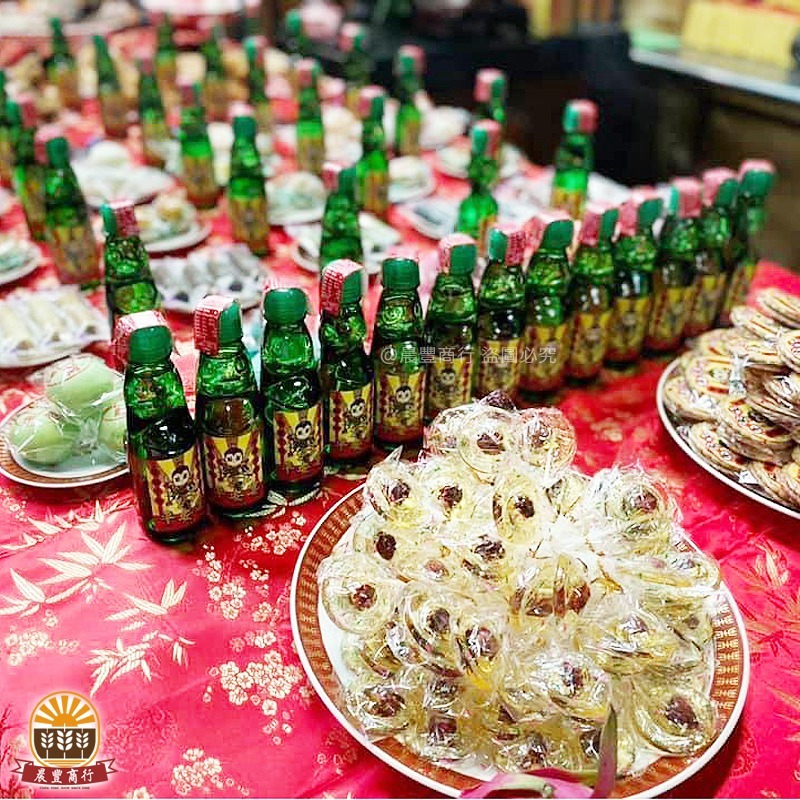 【晨豐商行】(三太子.中壇元帥限定款)大補內(布袋戲款)古早味汽水/老街彈珠汽水/太子爺麥芽餅彈珠汽水(限宅配)-細節圖2