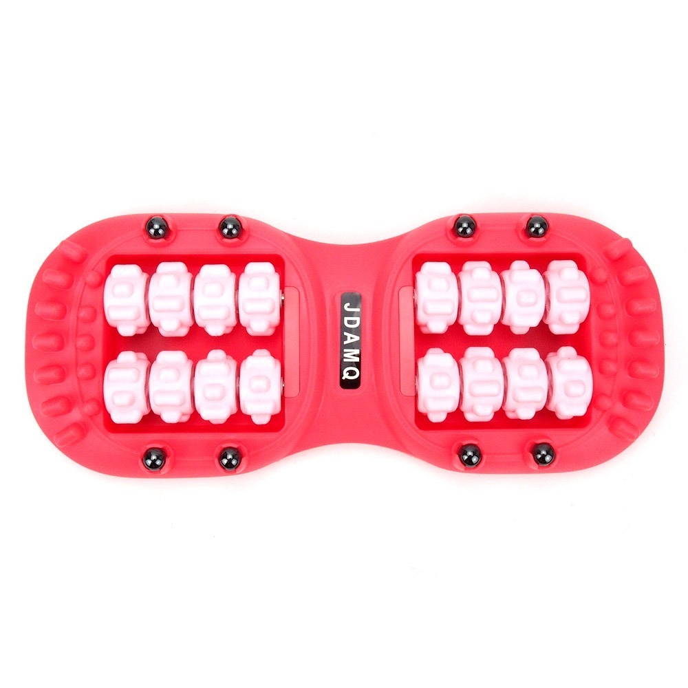 【晨豐商行】穴位足底磁珠滾輪按摩器 (磁珠 穴道 穴位 滾輪 足部 足療板 禮物 刮痧 承重強 防撞防踢 不佔位)-規格圖3