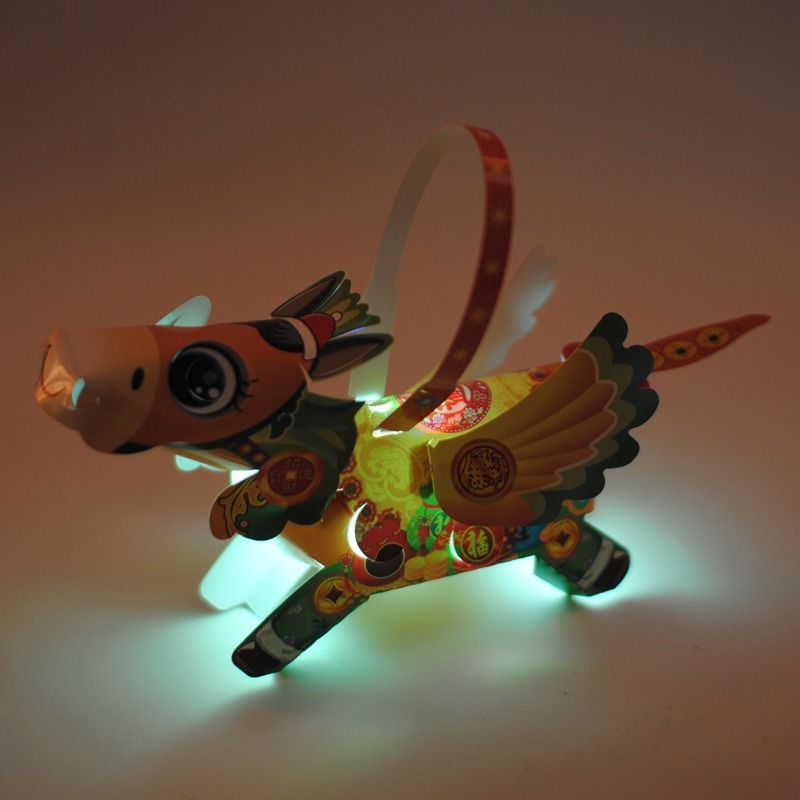 【晨豐商行】2026台灣燈會燈籠 (吉祥馬) LED 馬年小提燈.大小-細節圖4