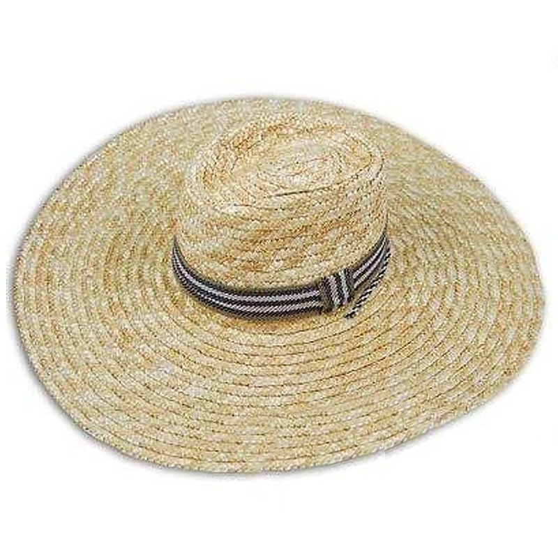 【晨豐商行】帽簷大款(45cm)/ 遮陽效果極佳/大海灘大草帽/選舉遊街專用帽(限宅配)-細節圖2